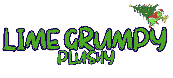 Lime Grumpy Plushy